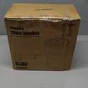 Foldable Towel Warmer for Bathroom, 21L Large Capacity Hot Towel Warmer - Fits 2 Oversized Towels, Blankets, Bathrobes, Spa-Like Towel Heater with 4 Timers, Auto Shut Off and Ambient Lighting (White)