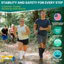 NEWZILL Compression Calf Sleeves (20-30mmHg) for Men & Women Perfect Option to Compression Socks for Running Travel Nursing
