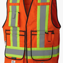 Pioneer Hi Vis FR Surveyor's Safety Vest - Flame Resistant ARC Rated - Reflective - for Men and Women