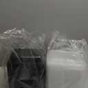 24 oz Meal Prep Containers With Lids Reusable 50 Pack Extra-thick Plastic Food Storage Black Disposable To Go Lunch Box BPA Free Stackable Microwave Dishwasher Freezer Safe (Formerly FULING)