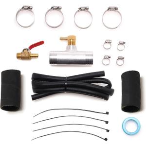 1 1/2" Diesel Installation Kit, Diesel Auxiliary Tank Install Kit Compatible with Gravity Fueled Auxiliary Fuel Tank, Only for Diesel (11025)