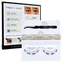 Pro Lash SoftWear Mini Lash Clusters Kit - Seamless, Lightweight Lashes - 7-Day Cluster Eyelash Extensions - False Eyelashes Plus Adhesive and Tweezers - Classic Shorties No. 05 Black