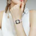 Supoix Compatible with Apple Watch Band 38/40/41/42/44/45/46/49mm+ Case, Women Jewelry Bling Diamond Rhinestone Replacement Metal Bands & 2 Pack PC Protector Case for iWatch Ultra 3/2/1 Series 11/10/9/8/7/6/5/4/3/2/1/SE (Champagne)