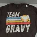 Retro Gravy Lovers Team Team Gravy Funny Thanksgiving Dinner T-Shirt Size XL