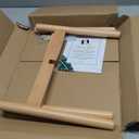 Mkono Plant Stand Mid Century Wood Flower Pot Holder (Plant Pot NOT Included) Modern Potted Stand Indoor Display Rack Rustic Decor, Up to 12 Inch Planter, Natural