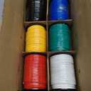 VIABRICO 14 Gauge Wire 600FT, 14 AWG Auto 100ft Each Spool, 6 Colors Copper Clad Aluminium Low Voltage Electrical, Hookup Wire Kit for Breadboard/Automotive/DIY/Battery