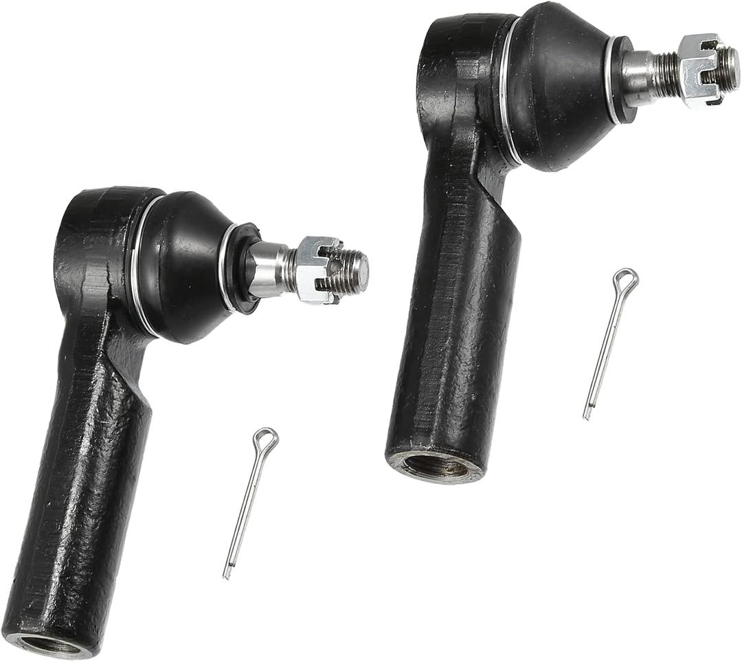 X AUTOHAUX 2pcs Front Outer Tie Rod End Links Steering Tie Rod End Suspension Kit for Ford Escape 2001-2009 for Mazda Tribute 2001-2009 ES3631