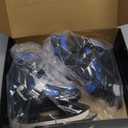 Adjustable Ice Skates for Kids: Ice Hockey Skates for Boy, Girl, Beginner, Youth, Junior, Suitable Outdoor and Skating (Medium(12J-2 US), Blue)