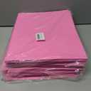 50 Pack Folders with Pockets, Pocket Folders Fit Letter Size Paper, with Business Card Slot, 2-Pocket Folder for School Office Home Business (Blue)