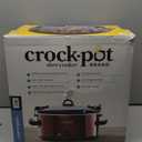 Crock-Pot 6-Quart Cook & Carry Oval Manual Portable Slow Cooker, Red - SCCPVL600-R