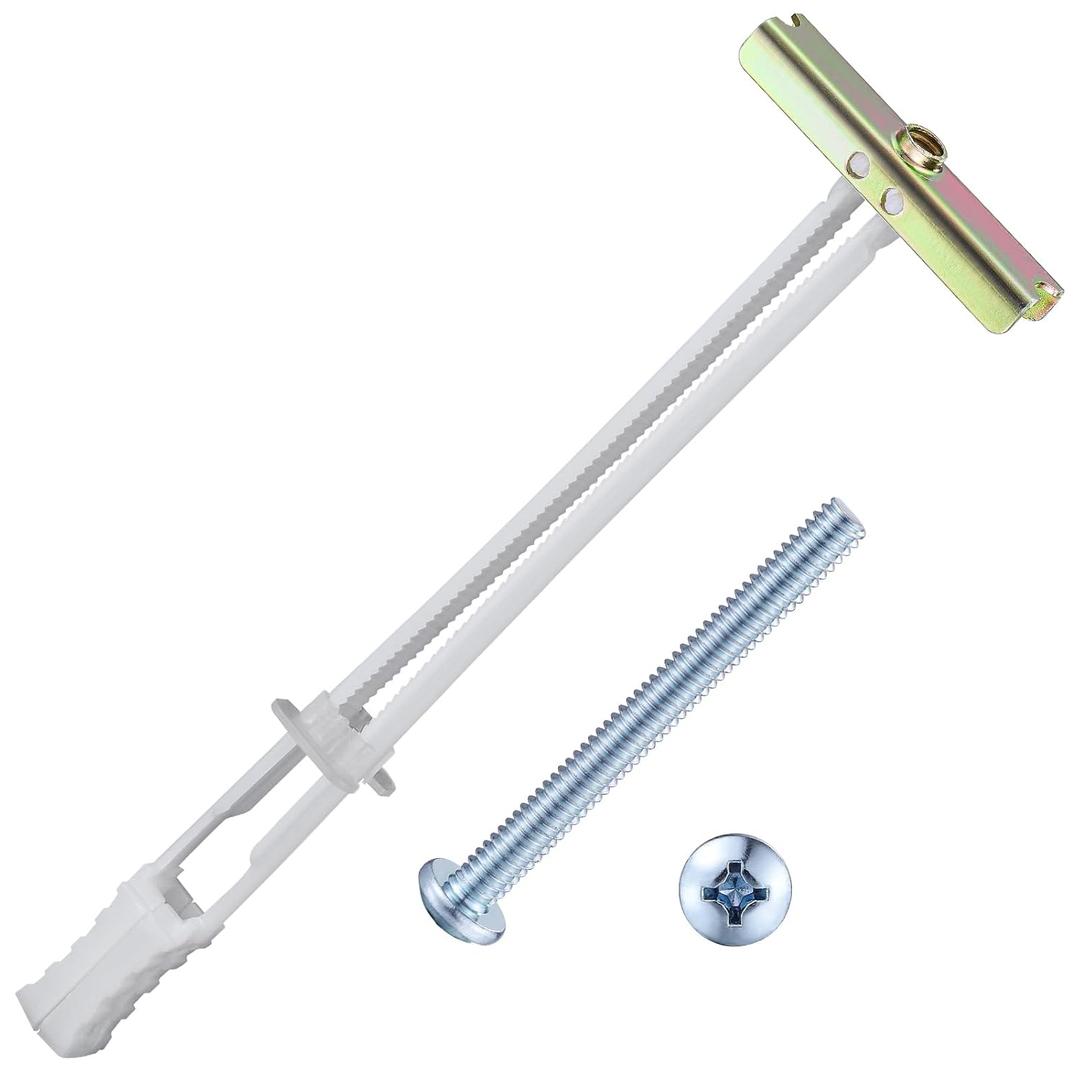 Wensilon (50 pcs) Drywall Anchors 1/4-20, Bolt Anchor, Duty Hollow Wall Anchors