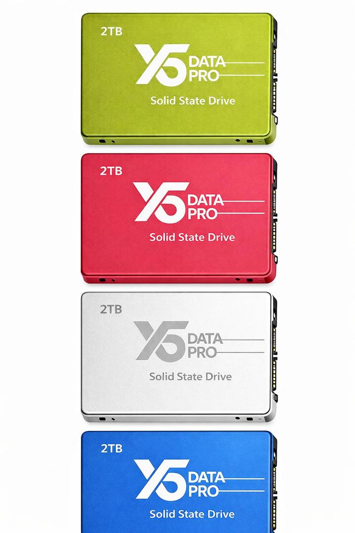 X5 Data Pro 2TB 2.5" SATA III SSD (NOT NVMe/M.2) – Budget Internal Solid State Drive for Laptop & Desktop – Basic Performance Storage