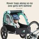Retrospec Rover Kids Bicycle Trailer Single and Double Passenger Children’s Foldable