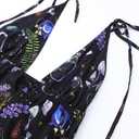 Romper for Women Casual Loose Womens Short Jumpsuit Sleeveless V Neck Witchery Summer Outfits Beach Vacation Clothes (Black, XXL)