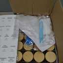 AISIPRIN Glass Spice Jars with 398 Labels, 24 pcs 4oz Spice Containers with Bamboo Lids, Square Spice Bottles With Shaker Lids,Spice Organization for Cabinet,Drawer,Rack,Seasoning Organizer