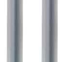 MUJI 02796815 Gel Ink Ballpoint Pen, Black, 5.5 x 0.4 inches (140 x 10 mm), Lead Diameter: 0.02 inches (0.5 mm), Cap Type (Pack of 2) (1 Count (Pack of 2))