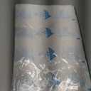 Reusable Ice Packs for Cooler Dry Ice Pack for Shipping Frozen Food & Perishables Storage & Mailing | Leak-Proof Long Lasting Cold Freezer Ice Packs for Lunch Bags & Insulated Boxes (White-5 Sheets x 24 Small Ice Cells)