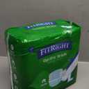 FitRight Adult Diapers, Ultra Heavy Absorbency, L (Waist Size 44in-56in), 20 Count, OptiFit Incontinence Briefs for Men and Women, Disposable, Moisture-Wicking, Leak Protection,