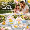 120PCS Rubber Duck Birthday Decorations for Boys And Girls Birthday Party