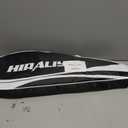 HIRALIY Badminton Set, 4 Rackets, 12 Birdies, 1 Carrying Bag, 4 Grip Tapes