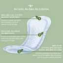 Organyc Certified Organic Cotton Pads for Incontinence, Certified Odor Control, Free from Perfumes, Dyes, Plastics, and Chemicals, FSA/HSA Eligible, Ultimate Flow, 14 Count(Pack of 4)