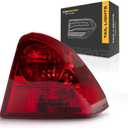 For 2003-2005 Honda Civic Rear Tail Light Passenger Side Assembly Unit HO2801153 4dr For Sedan; quarter panel mounted-replaces 33501-S5B-A01