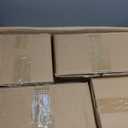 MALACASA 24-Piece Dinnerware Set for 8, White Black-Rim Porcelain Dishes
