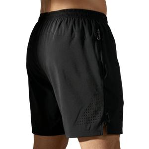 Mens Athletic Running Shorts Workout Gym Short 7/5 / 9 Inch Quick Dry Casual Lightweight Hiking Sports (Large, Black)