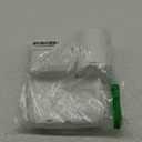 SAGUD 3pcs Cosmetic Cotton Pad Holder Plastic Qtip Holder Dispenser Set Push-on Multifunction Home Bathroom Storage Canister Floss Container with Lid, White