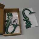 Patina Green Cast Iron Mermaid Wall Hook 6 Inch (Set of 4)