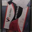 VIZ-PRO Magnetic Dry Erase White Board, 36 X 24 Inches, Black Aluminum Frame