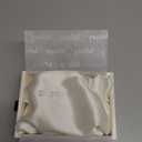 Blissy Silk Pillowcase - 100% Pure Mulberry Silk - 22 Momme 6A High-Grade Fibers - Silk Pillow Cover for Hair & Skin - Regular, Queen & King (Blissy White, Queen)