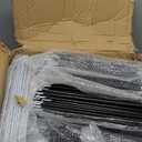 CUBEDIY Shoe Organizer Cabinet Up to 72 Pairs, Shoe Closet-Covered Shoe Rack with See-Through Door (Clear, Plastic, Stackable) Cubby Portable Shoe Organizer with Covers, Hooks & Pockets, Black