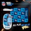 SOAR NBA Wireless Mouse and Mouse Pad- Checkered