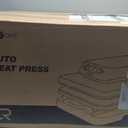 HTVRONT Auto Heat Press Machine for T Shirts - Heat Press 15x15 with Auto Release - Heats Up Fast & Heat Evenly, Professional Machines for HTV, Sublimation, Heat Transfer Projects