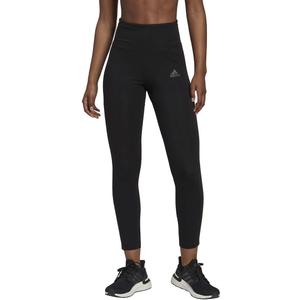 adidas Leggings for Women - Cotton Leggings - Black Leggings - High Waisted - 7/8 Length (Black, XXL)