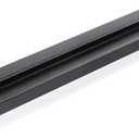 Vinyl Record Wall Mount - an Elegant Display Ledge Made from Solid Wood - This Vinyl Record Shelf Will Hold Records of Any Size (Black)