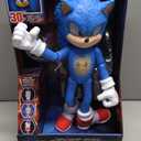 Sonic The Hedgehog 3 Ultimate Talking Sonic 12-Inch Figure, Features 30+ Iconic and Humorous Phrases and Sounds from The Movies, Light-Up Eyes and Quills