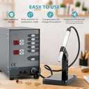 Jewelry Welder Machine, 110V Portable Pulse Argon Arc Welder for Jewelry Welding DIY Repair Tools