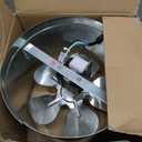 SunStream 10 Inch 1170 CFM Inline Booster Duct Fan | Ventilation HVAC Exhaust Fan with Low Noise for Basements, Bathrooms, Kitchens and Workshops