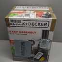 BLACK+DECKER 8-Cup Food Processor, Easy Assembly, Stainless Steel S-Blade, Shred, Slice, Chop, Puree, 450W Motor
