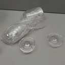 30 Pcs 3.12inch Plastic Shaker Domes for Card Making,3D Shaker Domes for Crafts Half Ball Candy Domes for Christmas Cards Making Scrapbook Decorations (3.12inch)