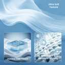 SLEEP ZONE Cooling Blanket for Hot Sleepers, Summer Blanket Queen Size, Double-Sided Cold Blankets, Ultra-Cool Lightweight Breathable Blankets for Bed (Blue, 90''x90'')