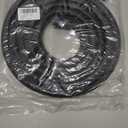 Heavy Duty Automotive Door Weather Stripping 10Ft Car Door Rubber Edge Trim Seal Strip Gasket with Side Bulb for Car Bus Camper Boat RV Truck Doors