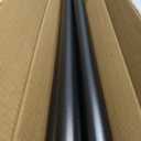Tension Curtain Rod Black Shower Rod 40-166IN Extra Long Curtain Rods No Drilling Adjustable Tension Rods for Window Shower or Bathroom Outdoor Patio Diameter 1.26In