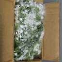 Dolicer 2 Pcs Babys Breath Artificial Flowers Vines, Faux White Hanging Baby Breath Garland, Real Touch Fake Babys Breath Gypsophila for Wedding Party Backdrop Wall Home Decor