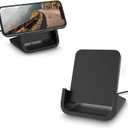 Wireless Charger YUWISS Wireless Charging Stand Cordless Charger 10/7.5/5W Compatible with iPhone 14 13 12/12 /11Pro Max/XR/XS Max/XS/X/8/8Plus Galaxy S22/S21/S9/S9+/S8/S8+ Note (Black)