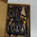 AUXLIGHT 4PCS LED Front Grille Raptor Lights Accessories with Fuse, Compatible with Toyotaa 4Runner 2014-2021 TRD Pro, 2014-2019 SR5, TRD Off-Road, Limited, Amber