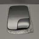 Heated Mirror Glass Right Passenger Side Compatible with Dodge Ram 1500 2500 3500 2005 2006 2007 2008 2009 Replace# 5161010AA With spotter mirror