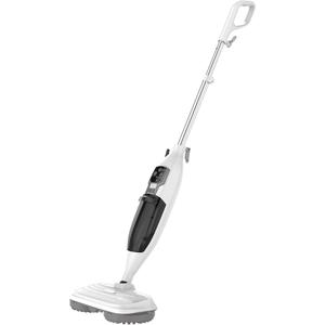 Steam Mop with 13 Accessories,Steam Cleaner for Home,Floor Scrubber Spin mop for Hard Floors Deep Cleaning, 550ml Capacity, 4 Washable Mop Pads for Home Use,30 Second Heat-Up